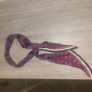 Delta branded neck scarf
